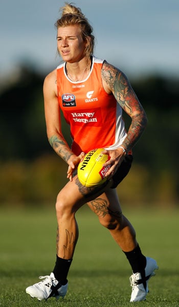 AFLWTEAM-SLIDERRND2.jpg Phoebe Monahan is set to make her AFLW debut on Friday night. - AFLW,GWS Giants,Drummoyne Oval,Carlton Blues
